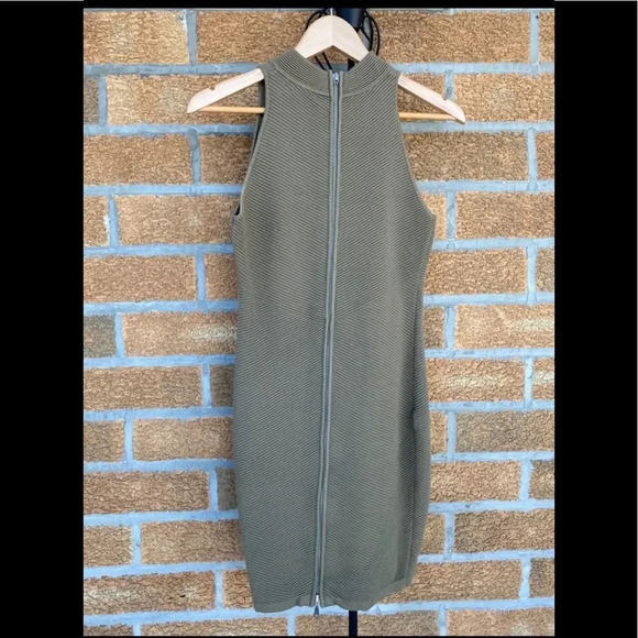 Rebecca Minkoff Women's Green Val Dress medium - Picture 2 of 8